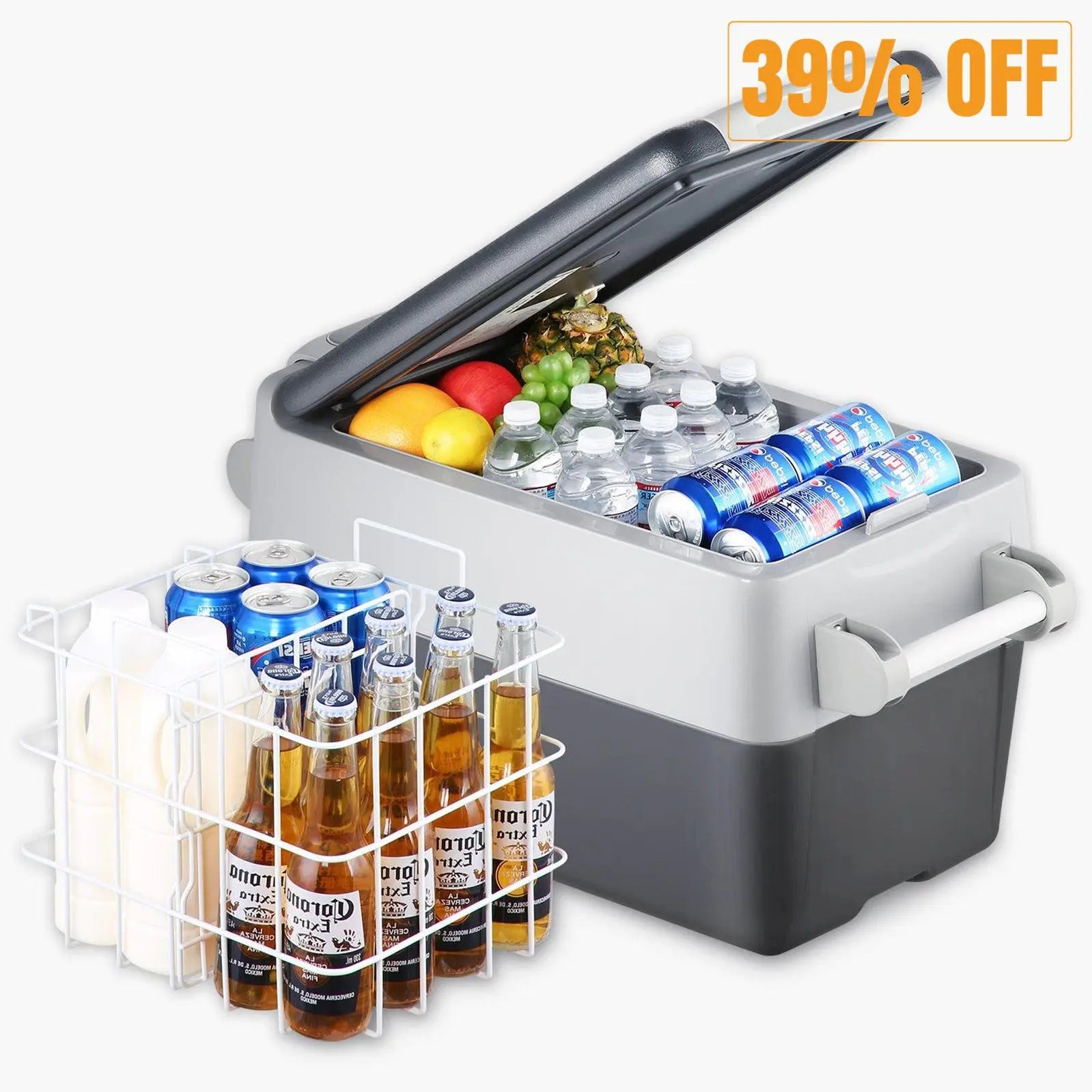 Setpower AJ30 Car Refrigerator 12 Volt Fridge for Semi Truck 32Qt Setpower