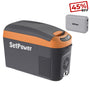 Setpower AB15 Armrest 12V Car Fridge Automotive Refrigerator 16Qt