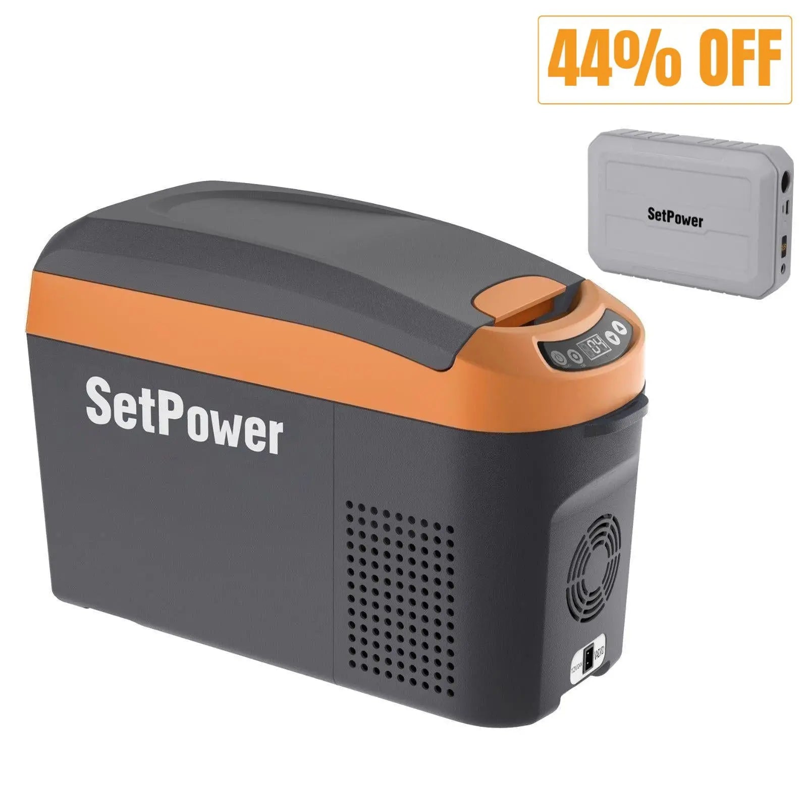 Setpower AB15 Armrest 12V Car Fridge Automotive Refrigerator 16Qt Setpower