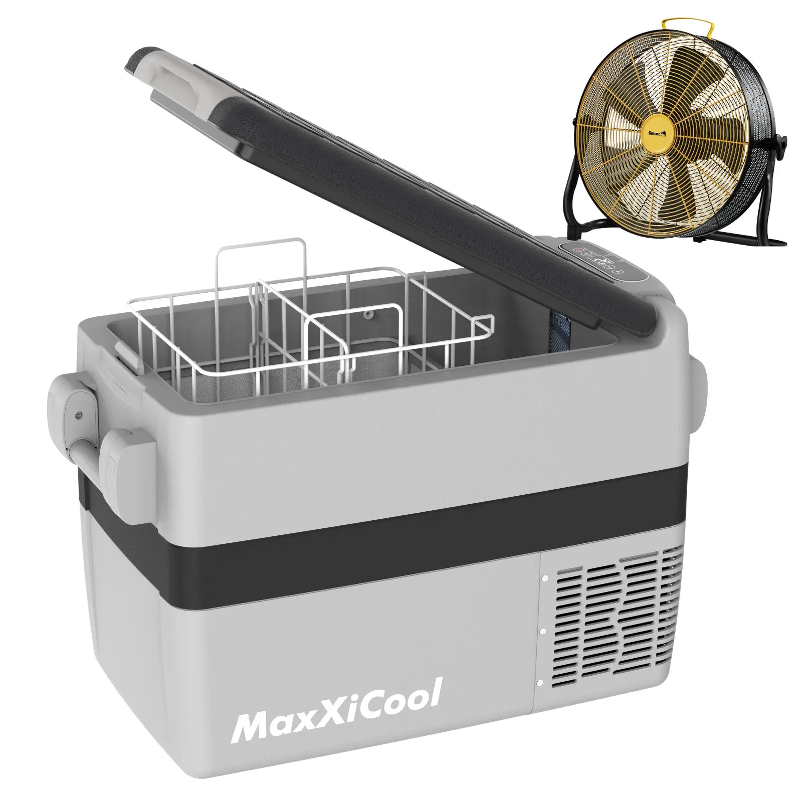 Limit 30! Portable Car Refrigerator 12 Volt Fridge for Semi Truck 42Qt Setpower