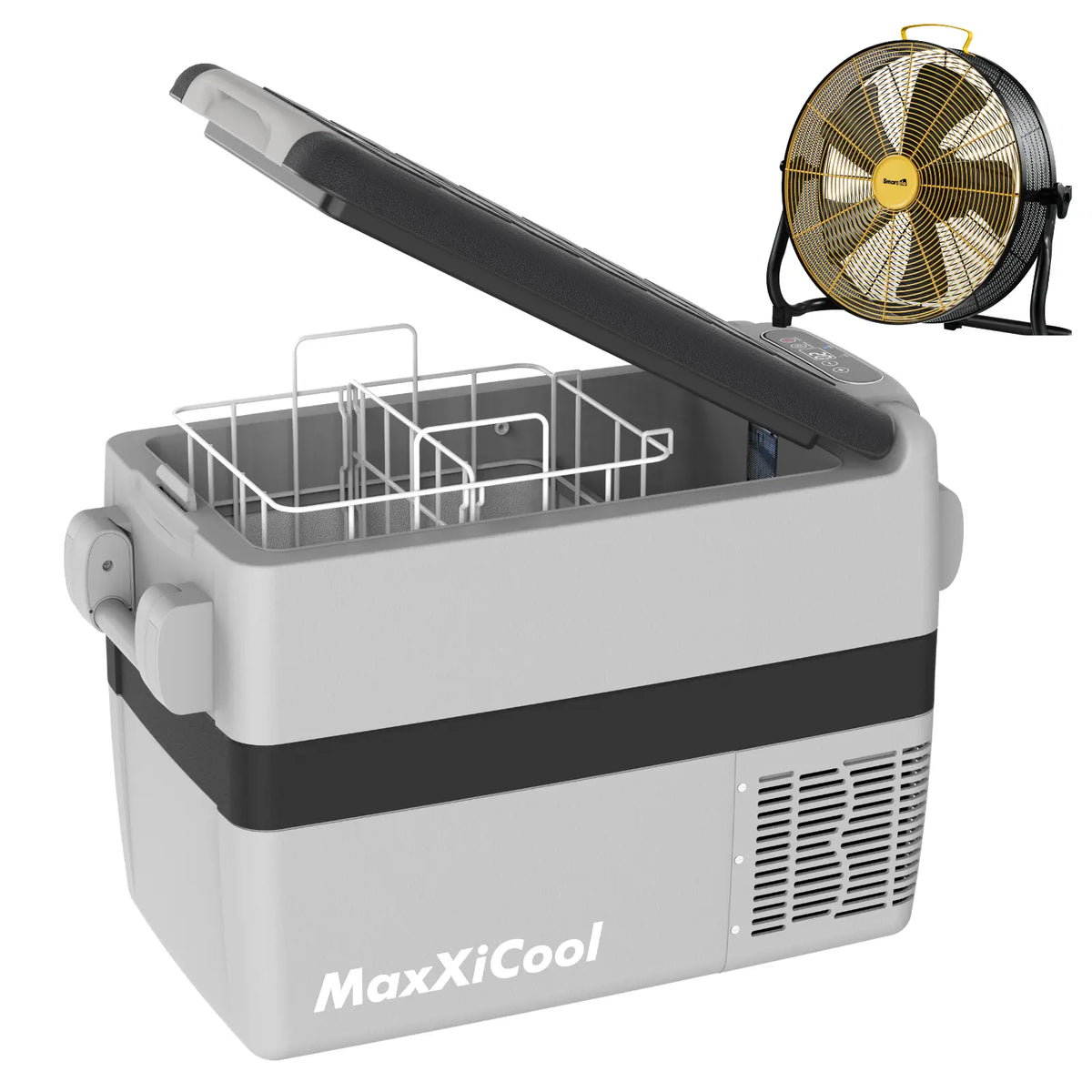 Limit 30! Portable Car Refrigerator 12 Volt Fridge for Semi Truck 42Qt Setpower