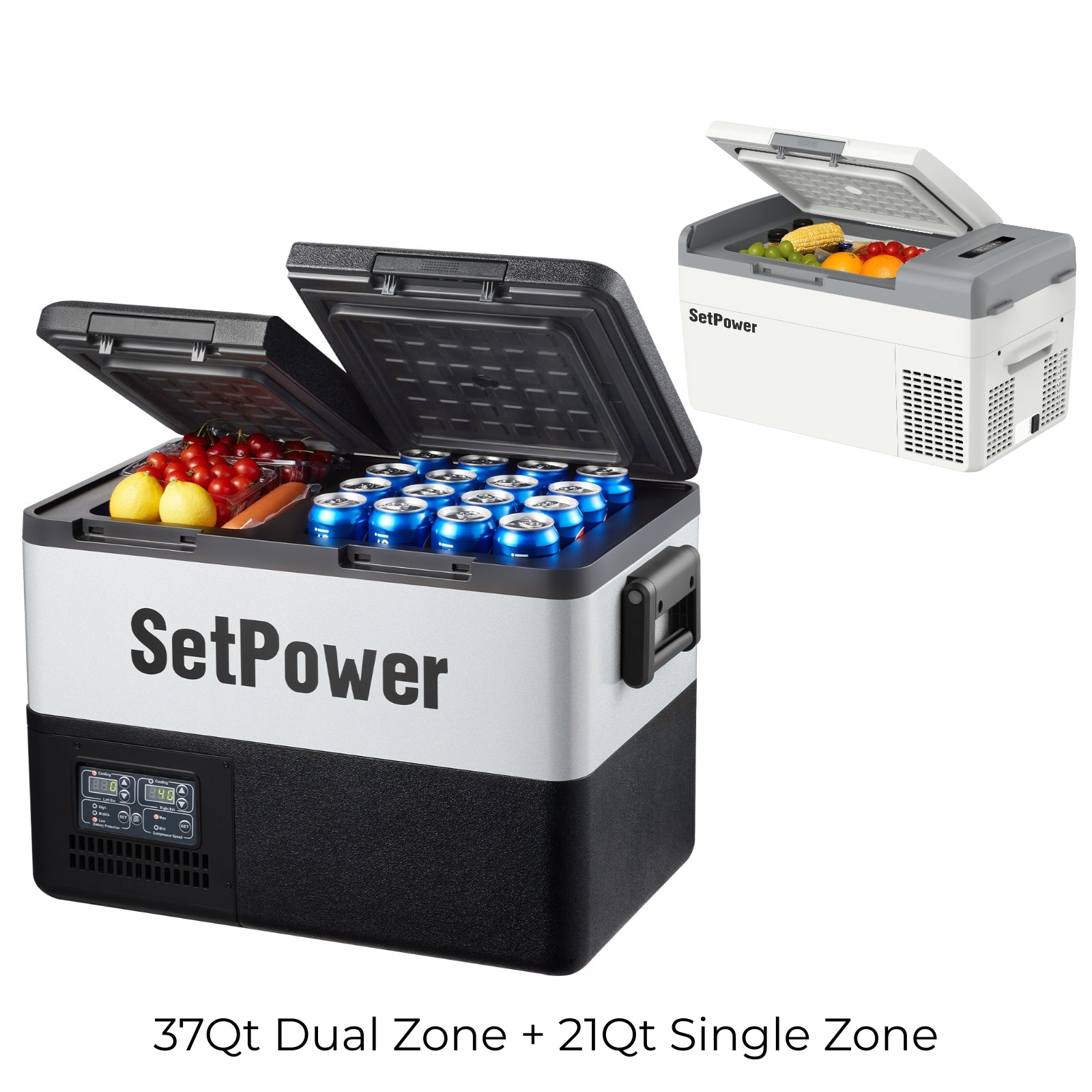 From $266 Setpower PT35 Car Cooler 12V Fridge Freezer Car Fridge 37Qt