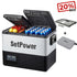Setpower PT35 45 Car Refrigerator 12 Volt Freezer with Battery Slide Setpower
