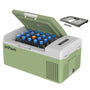 Setpower FC15 Portable Refrigerator Freezer Car Refrigerator 15.8Qt Green Setpower