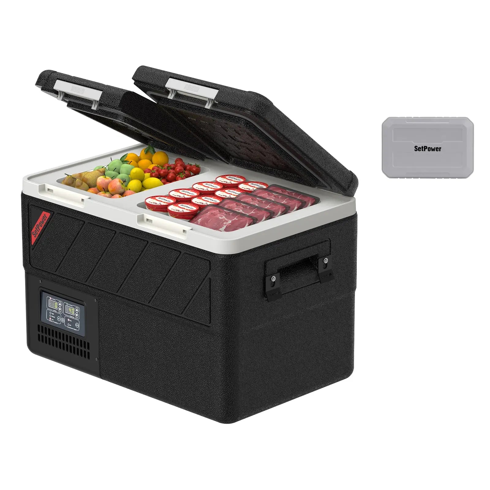 Setpower DT35 45 55 Car Refrigerator Cooler 12V Freezer With Battery Setpower