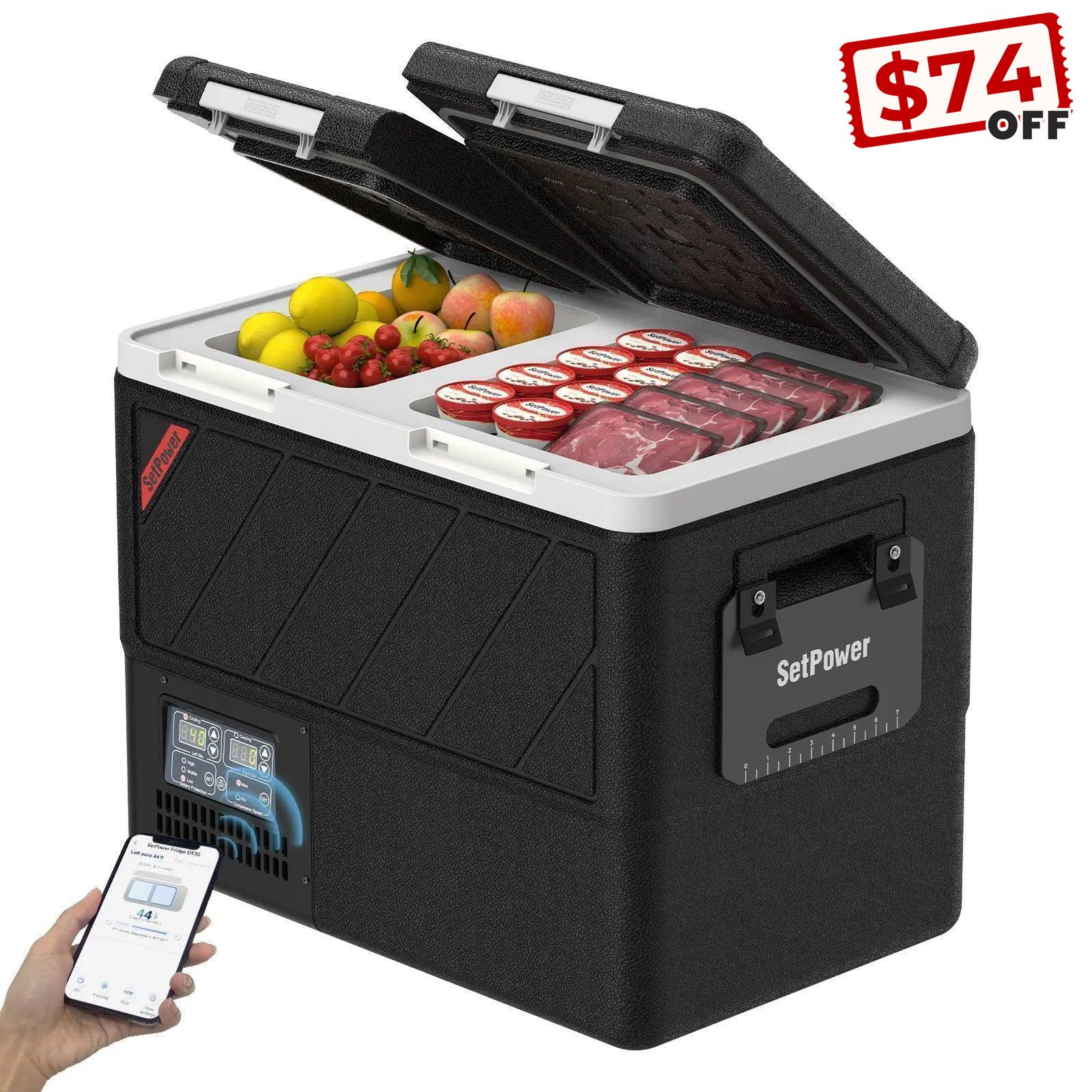 From $274 Setpower DT35 45 55 Portable Freezer Car Freezer for Car Setpower
