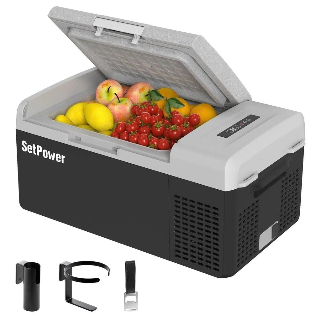Set Power Dual Zone Fridge Freezer Setpower DT45 Car Refrigerator