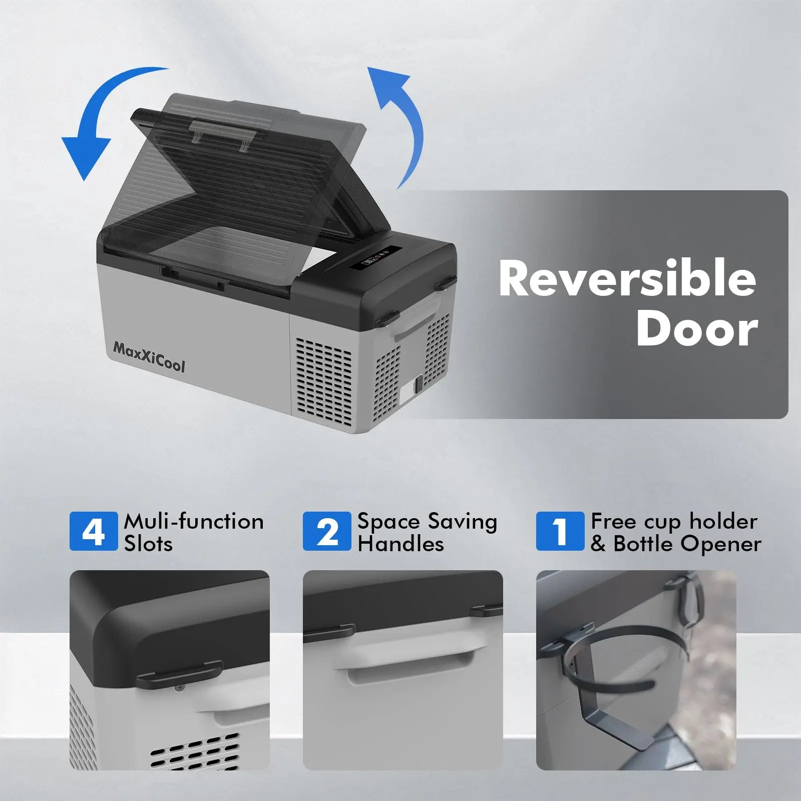 Setpower MF15 Portable Refrigerator Freezer Car Refrigerator 15.8Qt Setpower