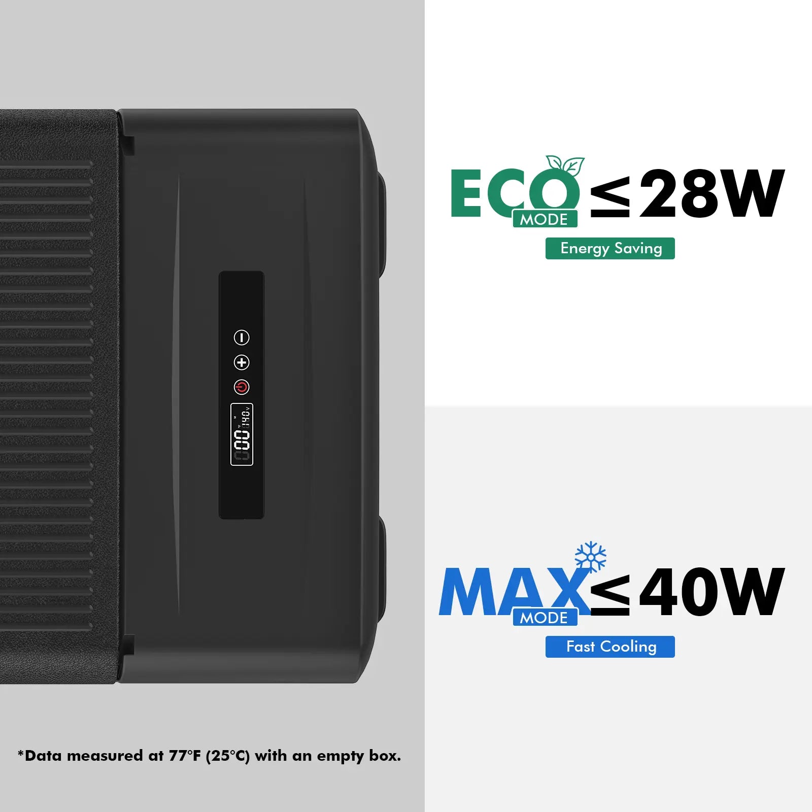 Setpower MF15 Portable Refrigerator Freezer Car Refrigerator 15.8Qt Setpower