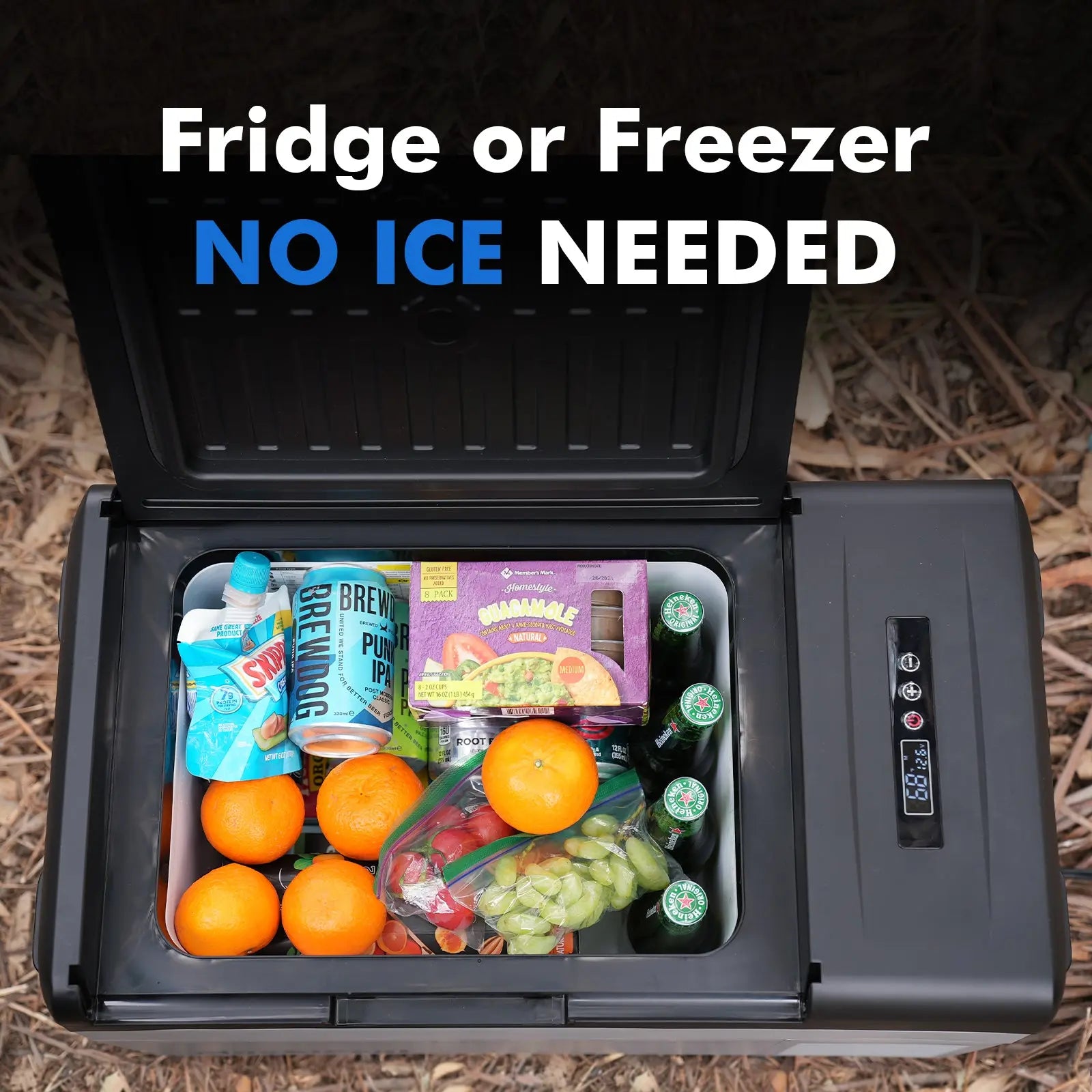 Setpower MF15 Portable Refrigerator Freezer Car Refrigerator 15.8Qt Setpower