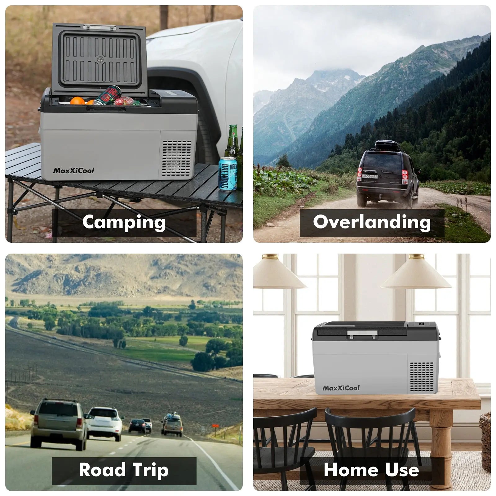 Setpower MF15 Portable Refrigerator Freezer Car Refrigerator 15.8Qt Setpower