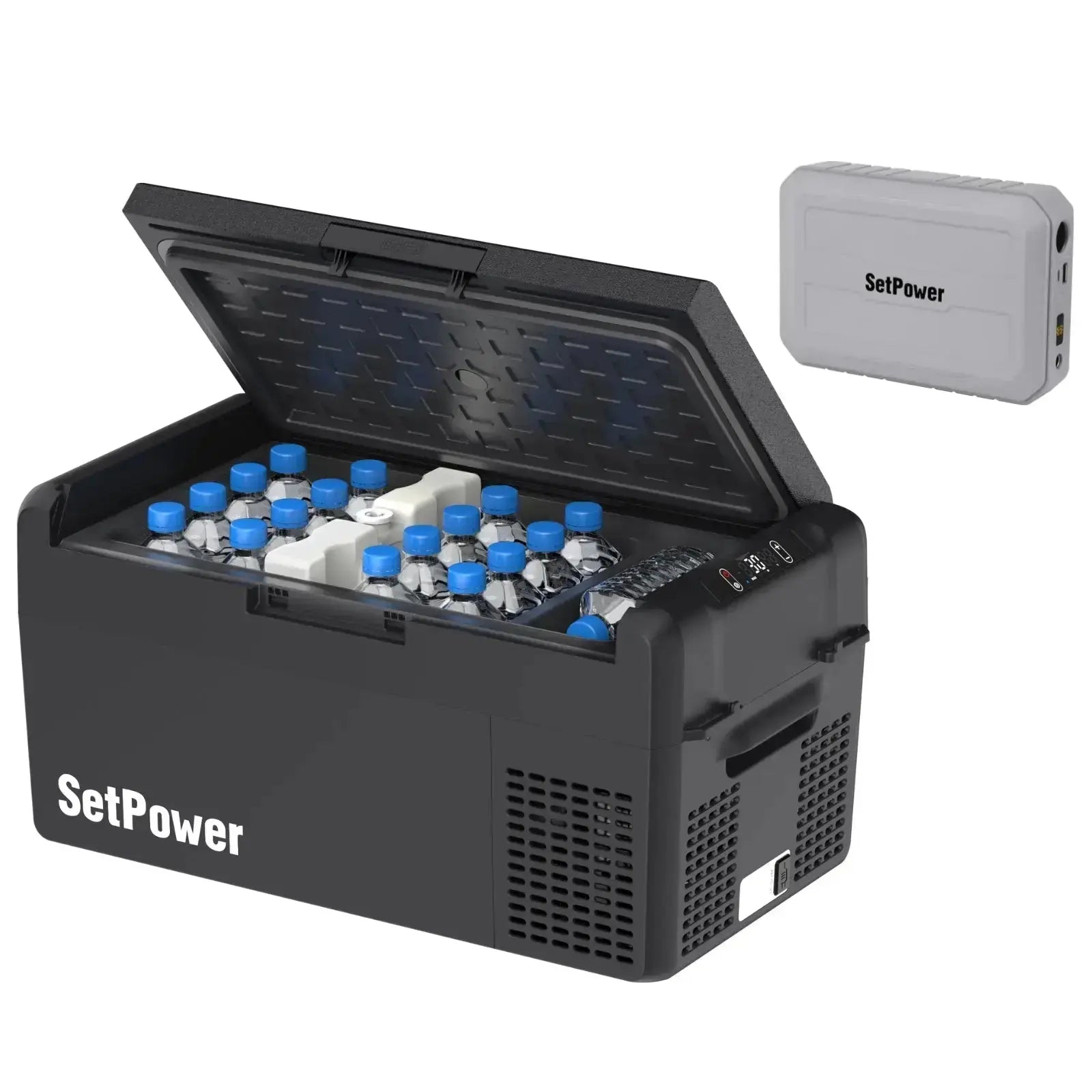 Setpower RF20 Electric Cooler 12 Volt Freezer Car Refrigerator 21Qt Setpower