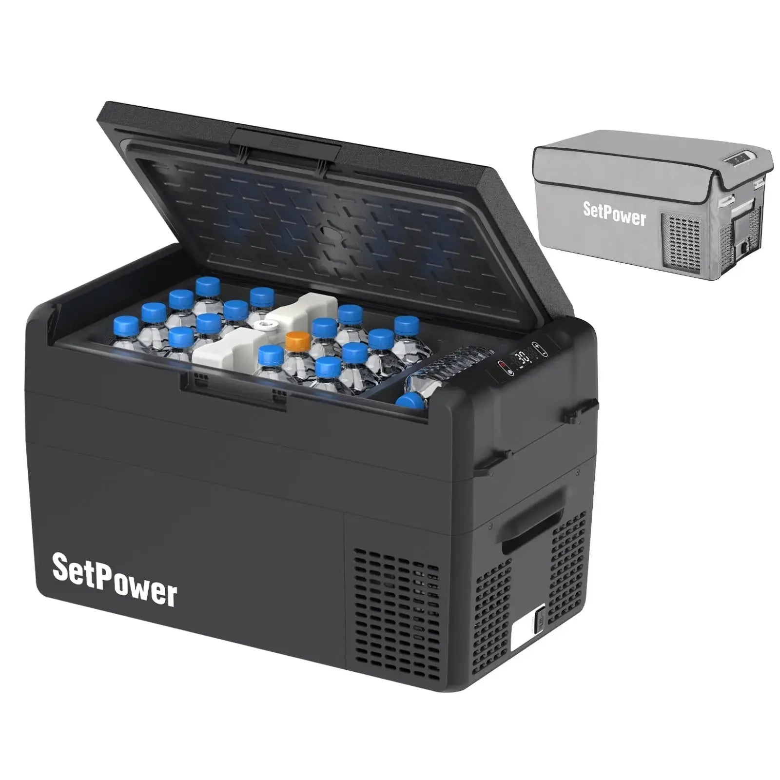 RF25 Electric Cooler 12 Volt Freezer Car Refrigerator 27Qt