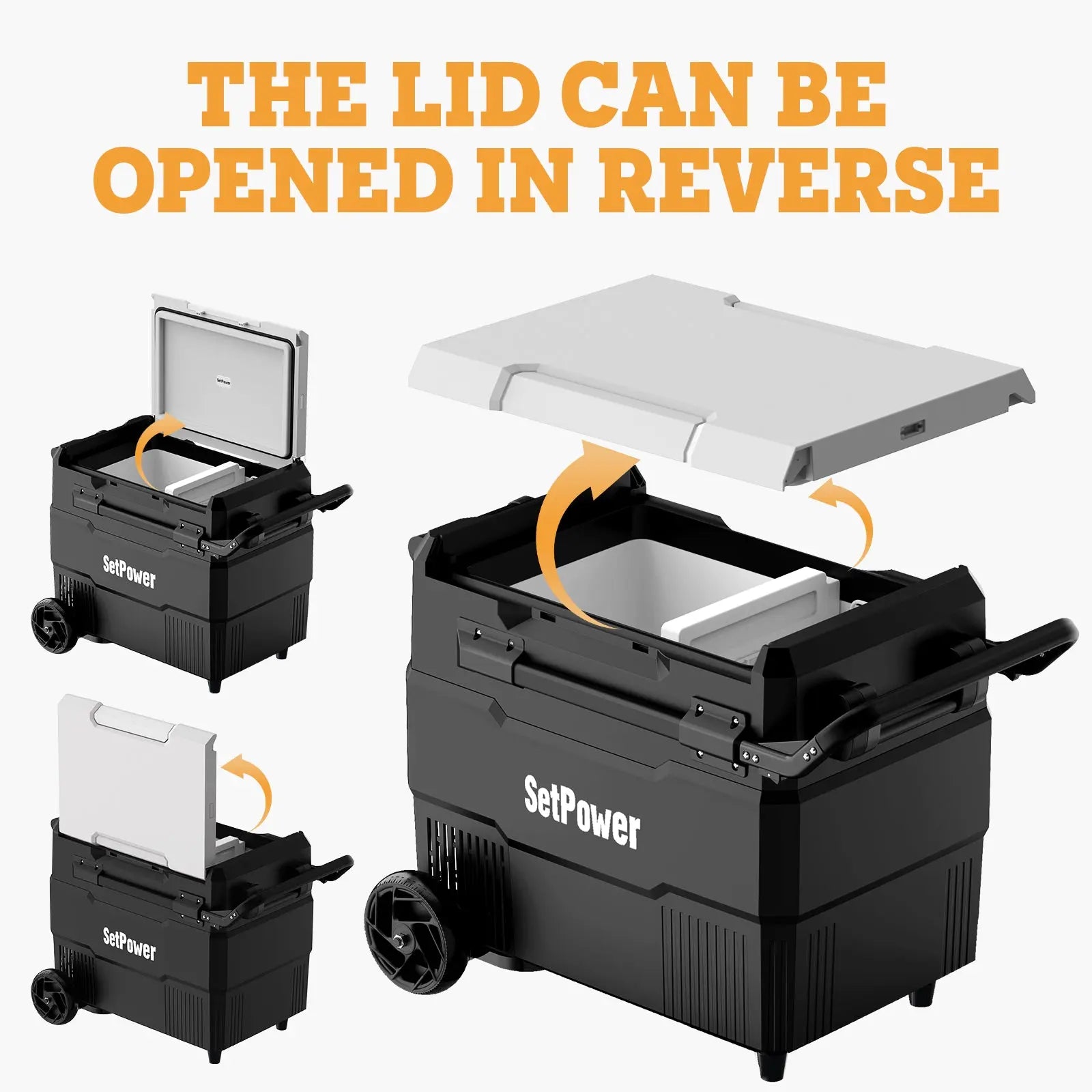 Used Refrigerator - Used 60 Quart Portable Fridge Freezer Car Refrigerator