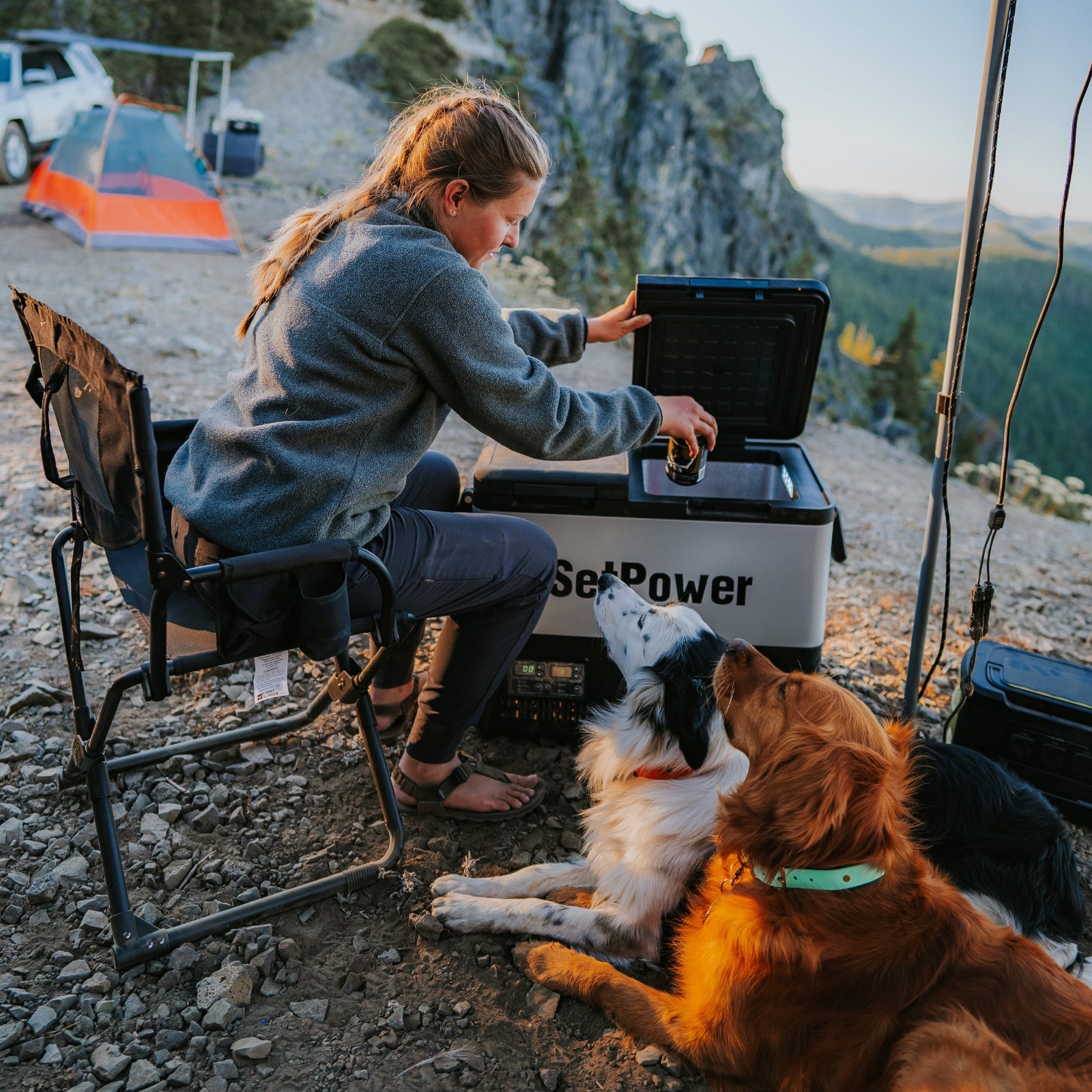 Setpower Outdoor Sale | Setpower Dual Zone Fridge Freezer For