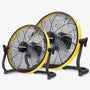 Smartele 12" and 16" battery powered floor fan.